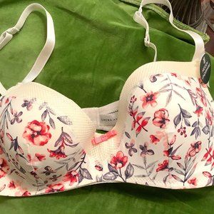 BRAND NEW LAURA ASHLEY HIDDEN UNDERWIRE BRA 36 C